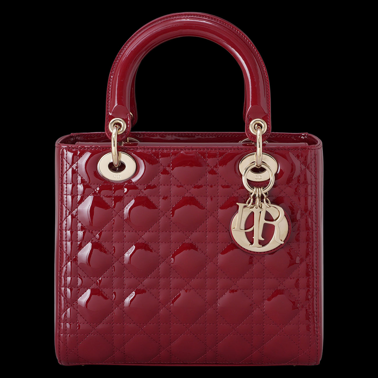 CHRISTIAN DIOR(USED)크리스찬디올 페이던트 레이디디올 미듐